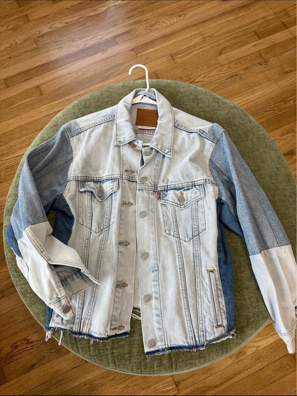 Levi's women’s Two-Tone Light Wash Denim Jacket